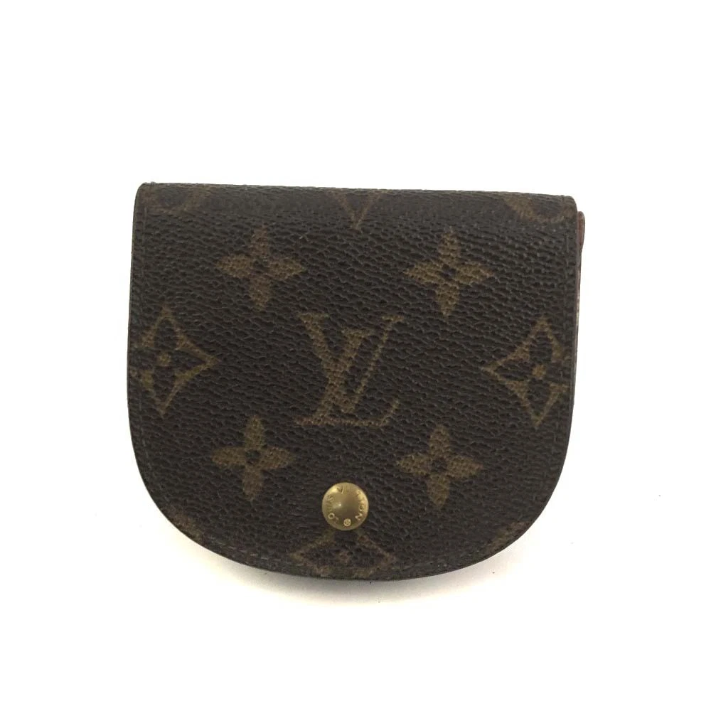 $380 1992 Louis Vuitton Monogram Porte-Monnaie Gousset Change Purse CT0932 10019294