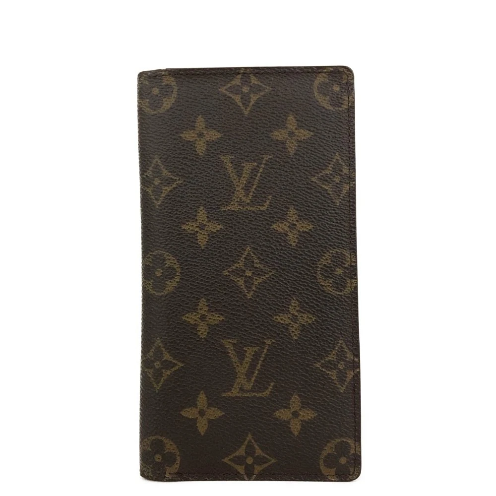 $440 Louis Vuitton Monogram Porte Valeurs Cartes Credit Wallet CT0979