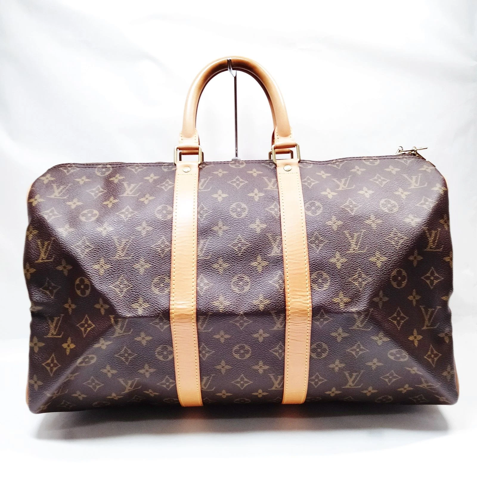 Louis Vuitton Keepall 45 Boston Bag Brown Monogram FL0040