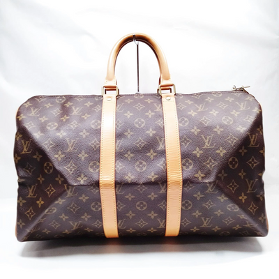 Louis Vuitton Keepall 45 Boston Bag Brown Monogram FL0040