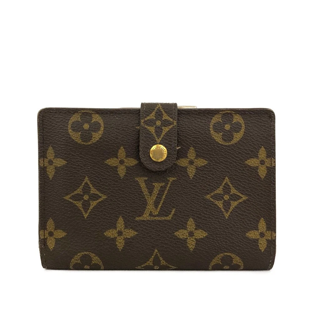 $675 1998 Louis Vuitton Monogram Porte Monnaie Billets Viennois Bifold Wallet SD0978