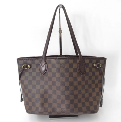 $2160 2008 Louis Vuitton Damier Ebene Neverfull PM  Tote Bag Handbag MB1048