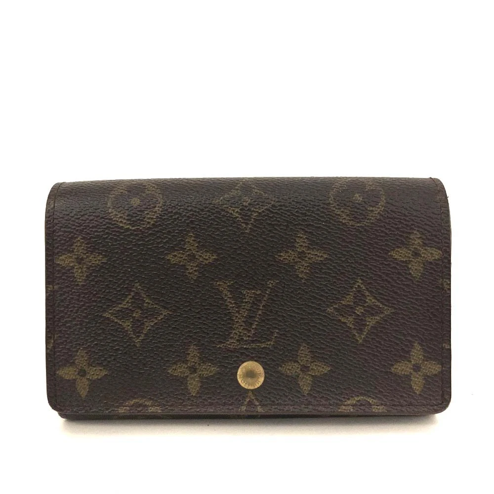 Louis Vuitton Monogram Porte Monnaie Billets Tresor Bifold Wallet RA0965