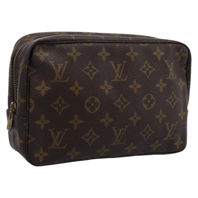 $600 1987 LOUIS VUITTON Monogram Trousse Toilette 23 874TH