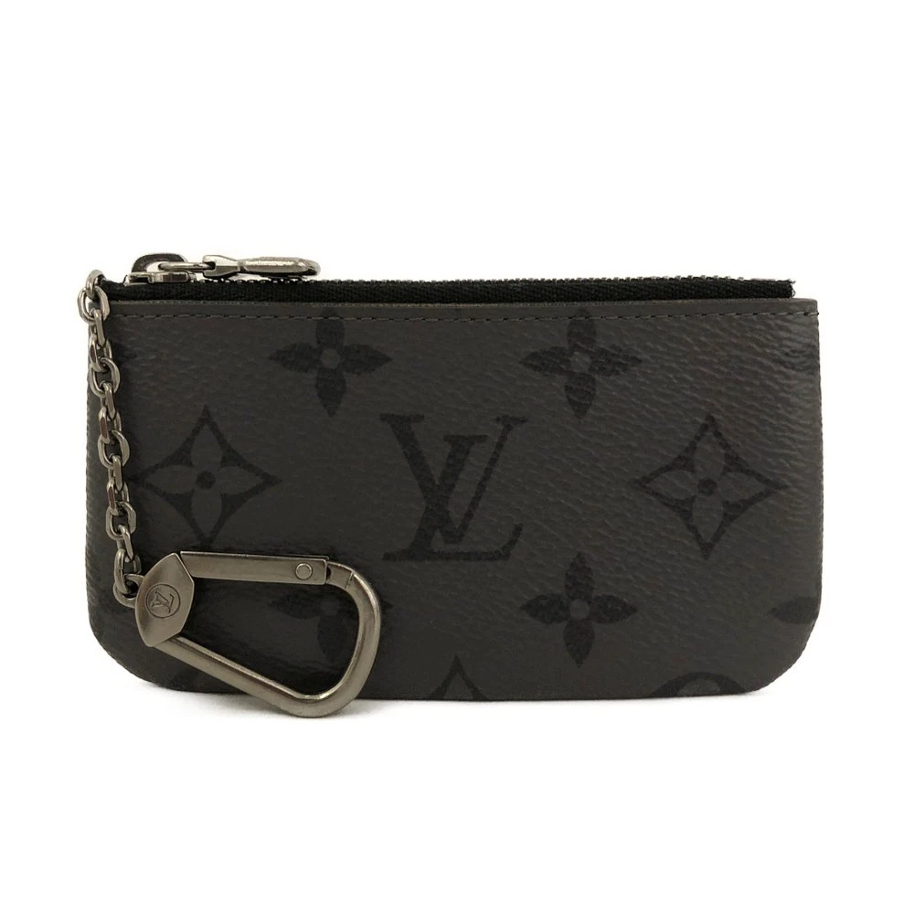 $355 2022 Louis Vuitton Eclipse Reverse Pochette Cles Coin Purse CT3292