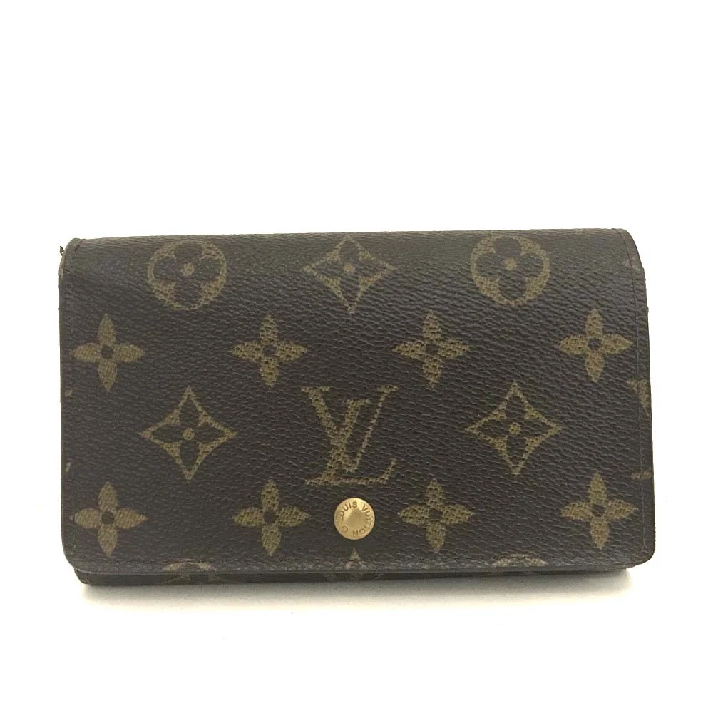 Louis Vuitton Monogram Porte Monnaie Billets Tresor Bifold Wallet SD0061