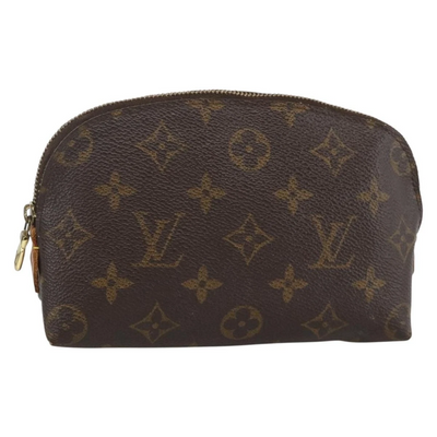 $625 2001 LOUIS VUITTON Monogram Cosmetic Pouch CA0061