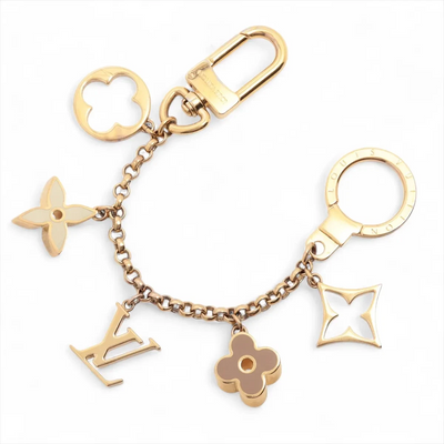 $655 2014 Louis Vuitton Fleur De Monogram Bag Charm DP0134