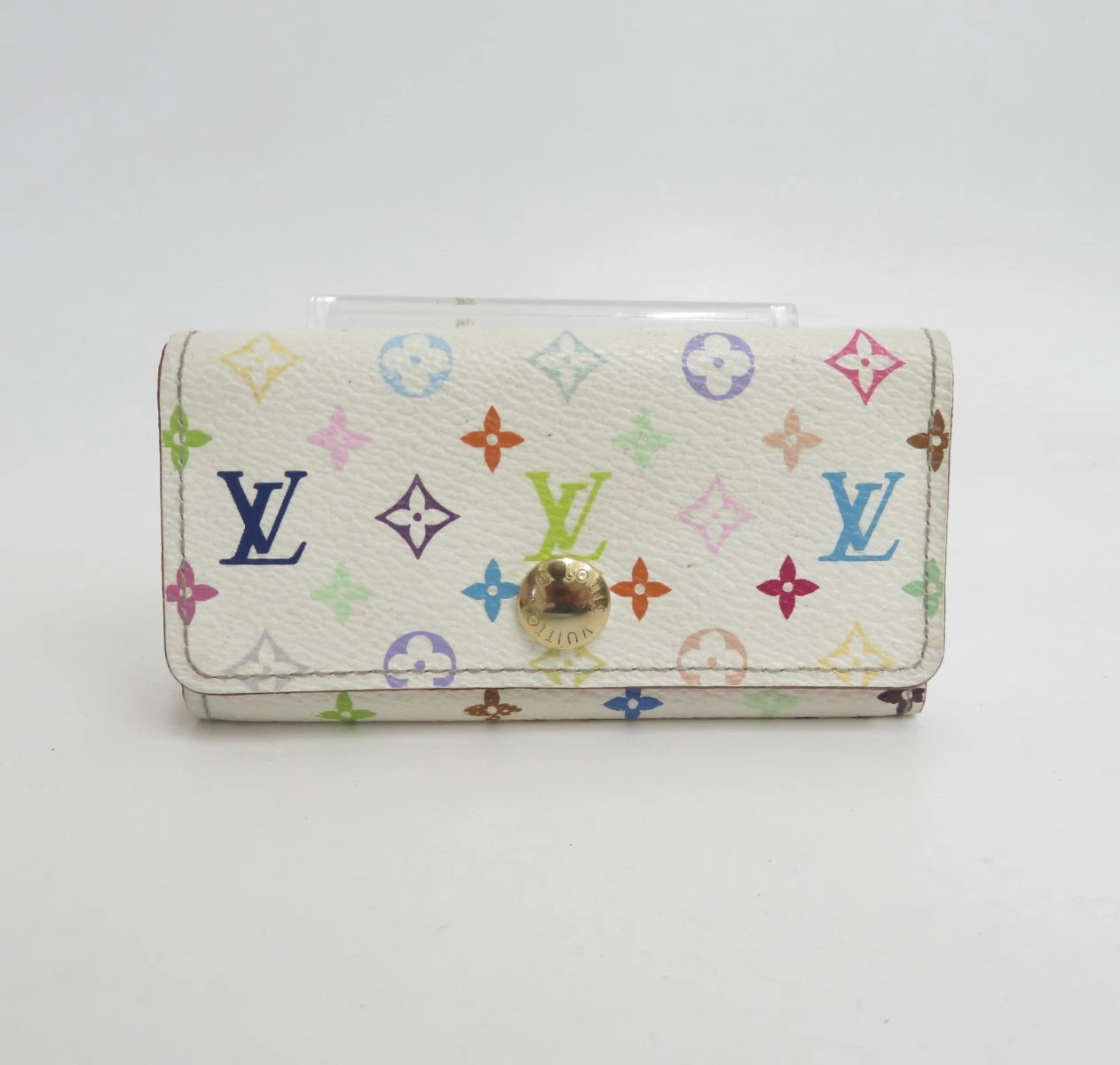 LOUIS VUITTON Monogram Multicolor Multicles 4 Ring Key Case