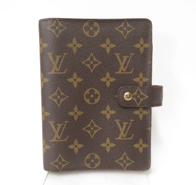 $760 1998 LOUIS VUITTON Monogram Agenda MM Day Planner Notebook Cover SP0928