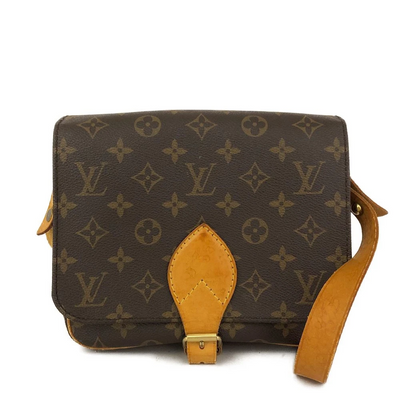 $1440 1993 Louis Vuitton Cartouchiere MM Monogram Crossbody Shoulder Bag SL1913