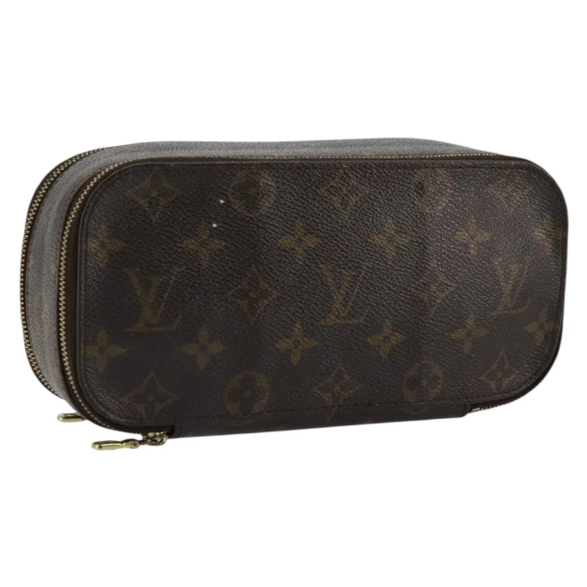 $750 LOUIS VUITTON Monogram Trousse Blush PM VI0052