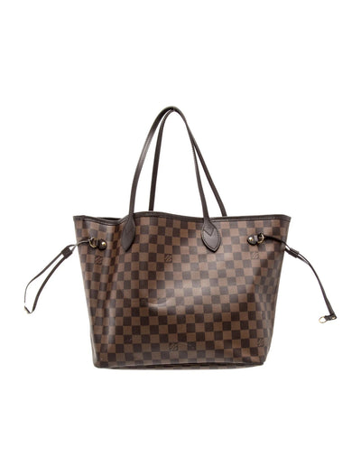 $2240 2020 Louis Vuitton Damier Ebene Neverfull MM