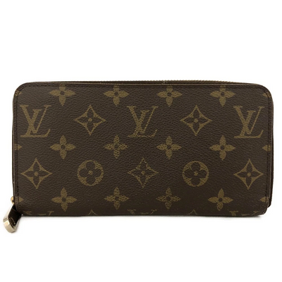 $965 2015 Louis Vuitton Monogram Zippy Wallet CA4195