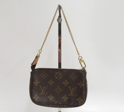 $845 2015 Louis Vuitton Monogram Mini Pochette Accessories SF2115