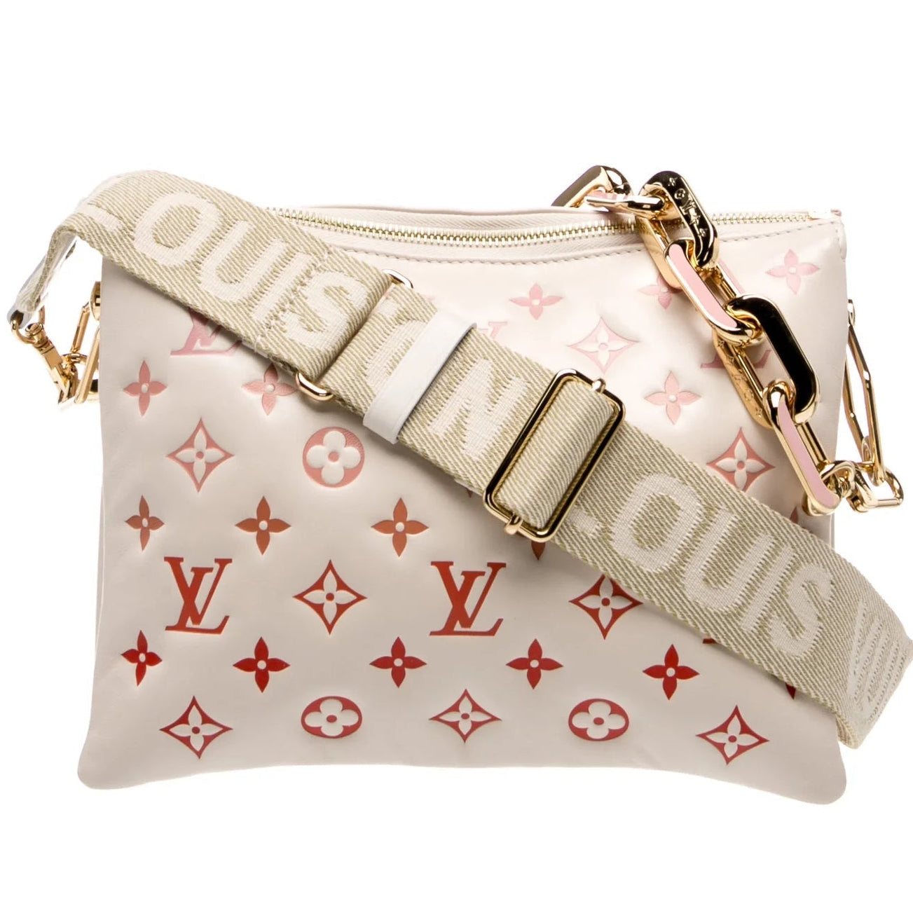 $5100 2021 Louis Vuitton Monogram Sunrise Aquarelle Coussin PM 10020366