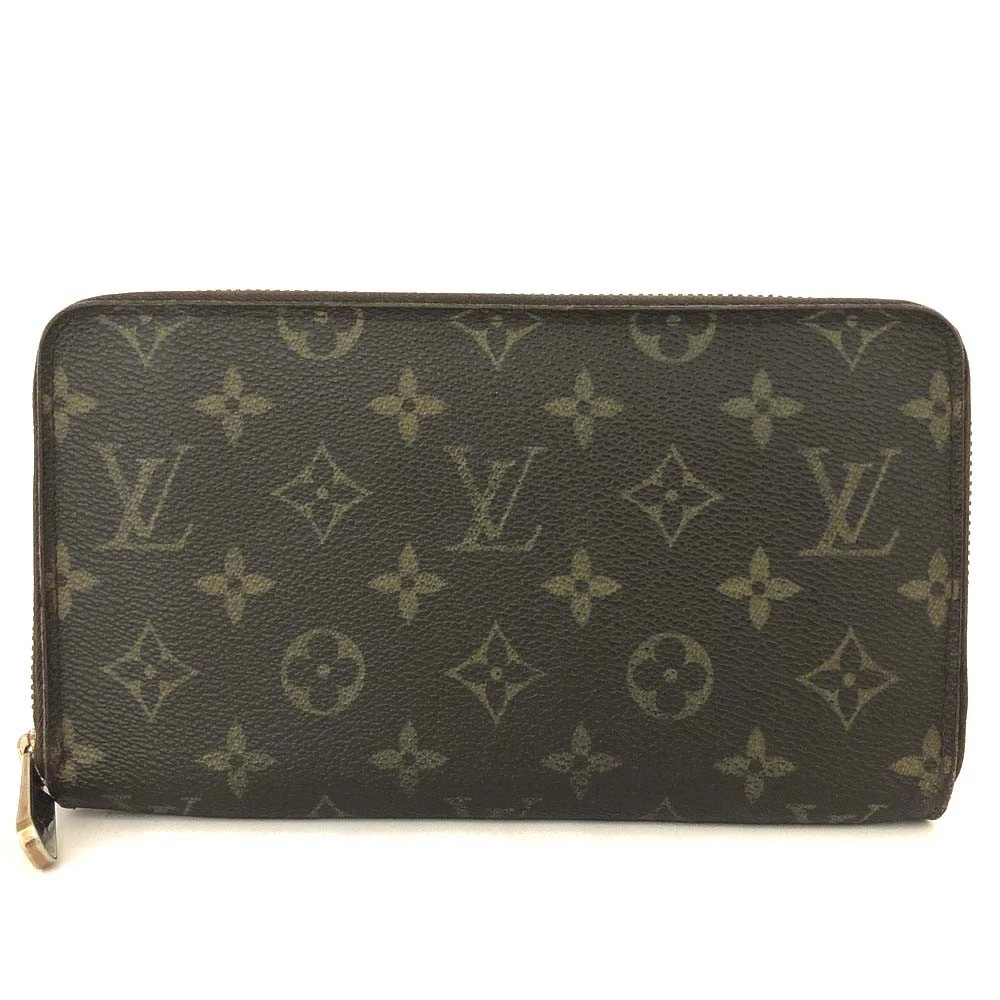 $1040 Louis Vuitton Monogram Zippy Zip Around Organizer Long Wallet VI1015
