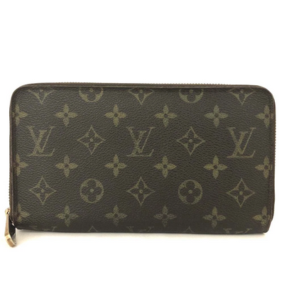 $1040 Louis Vuitton Monogram Zippy Zip Around Organizer Long Wallet VI1015