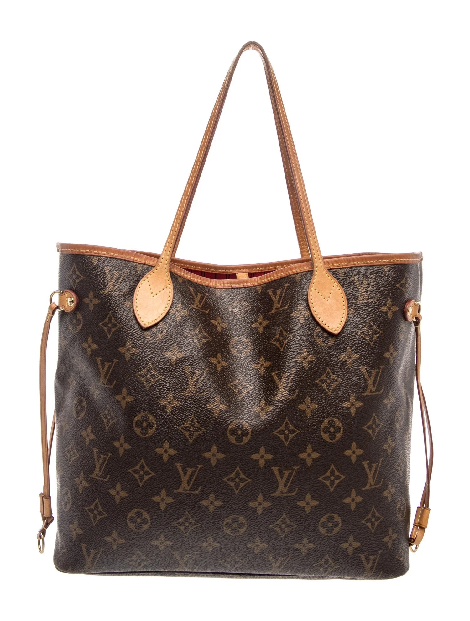 $2240 Louis Vuitton Monogram Neverfull MM with Pouch