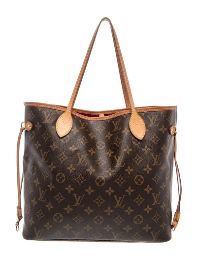 $2240 Louis Vuitton Monogram Neverfull MM with Pouch