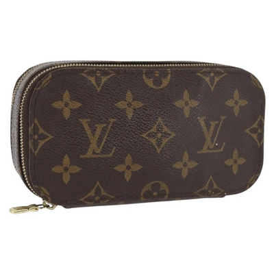 $750 2002 LOUIS VUITTON Monogram Trousse Blush PM VI0092