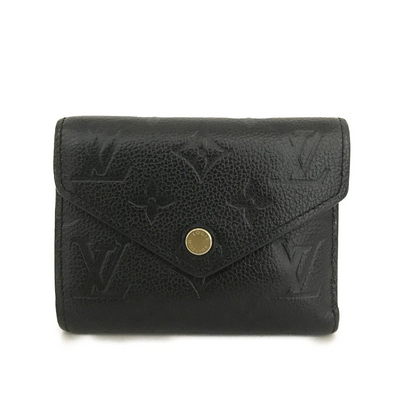 $780 2019 Louis Vuitton Monogram Empreinte Victorine Trifold Wallet  SP3129