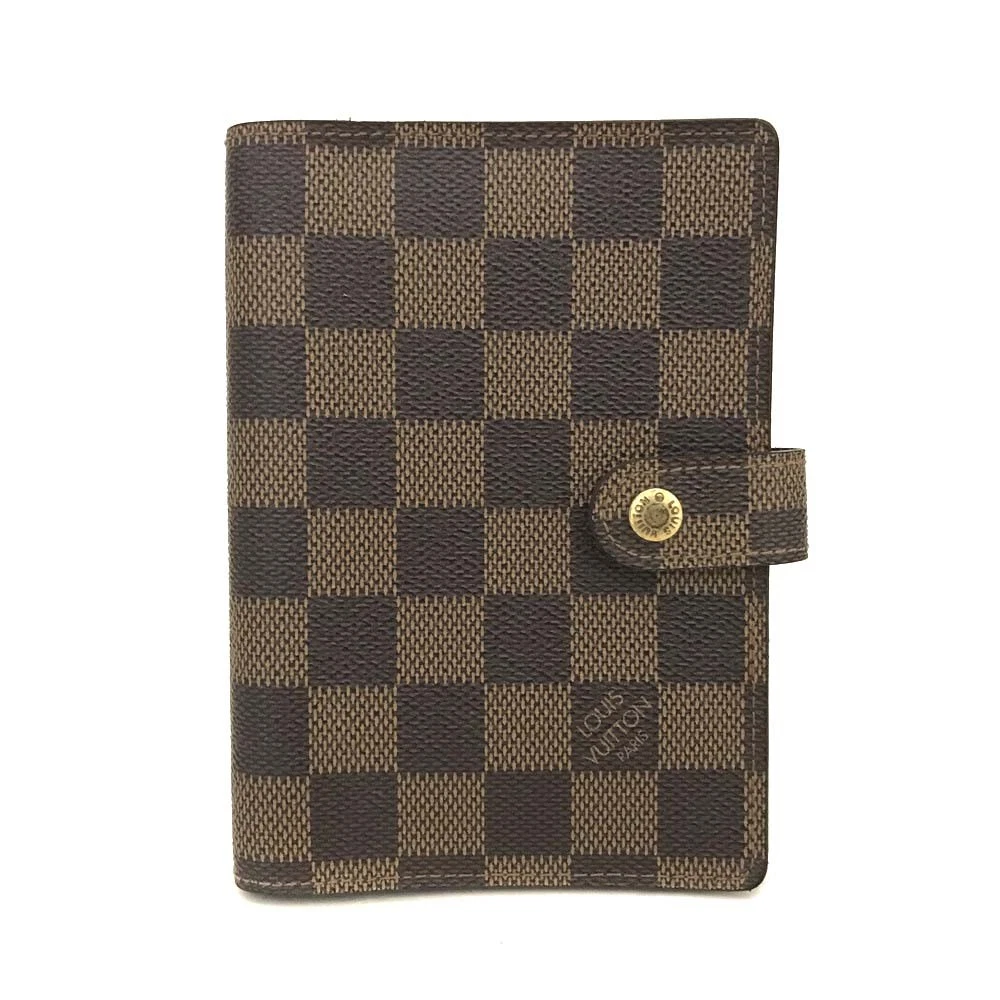 $505 1998 Louis Vuitton Damier Ebene Agenda Cover Small  CA0938