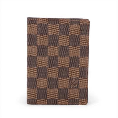 Louis Vuitton Damier Couverture Pass Paul N60188 Brown Passport case