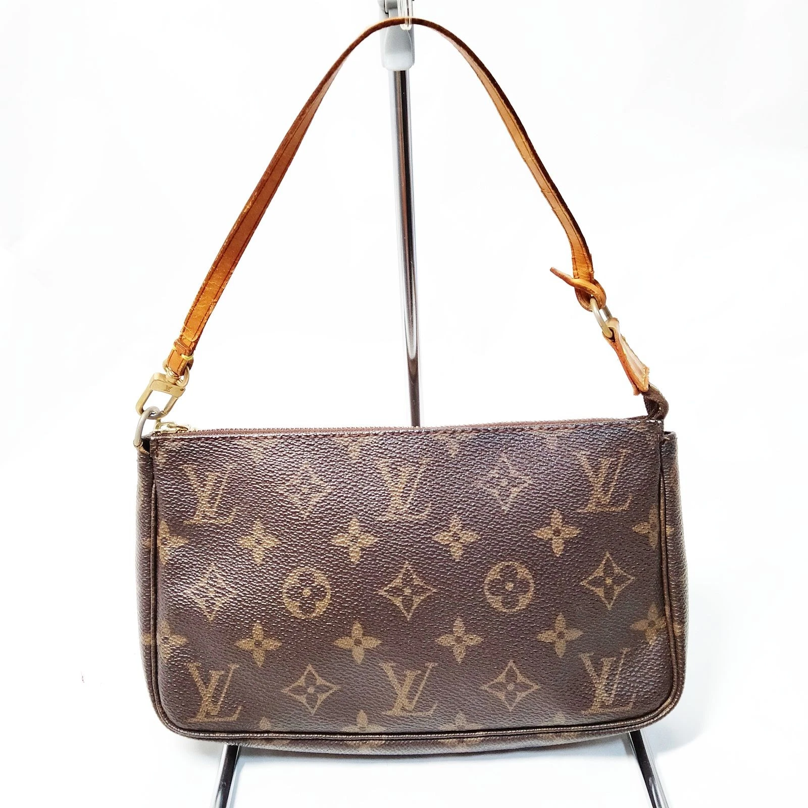 Louis Vuitton LV Accessories Pouch Pochette Accessoires Brown Monogram 1655999