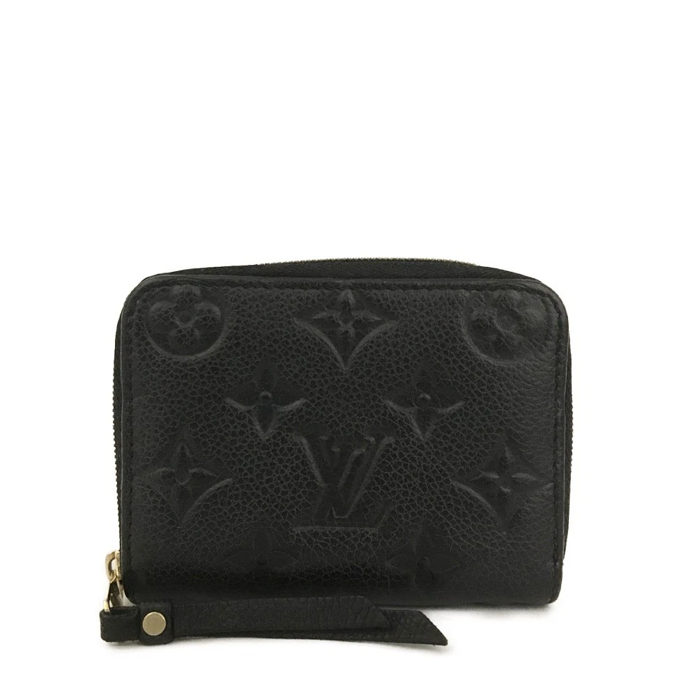Louis Vuitton Monogram Empreinte Zippy Zip Around Wallet Coin Purse TS0155