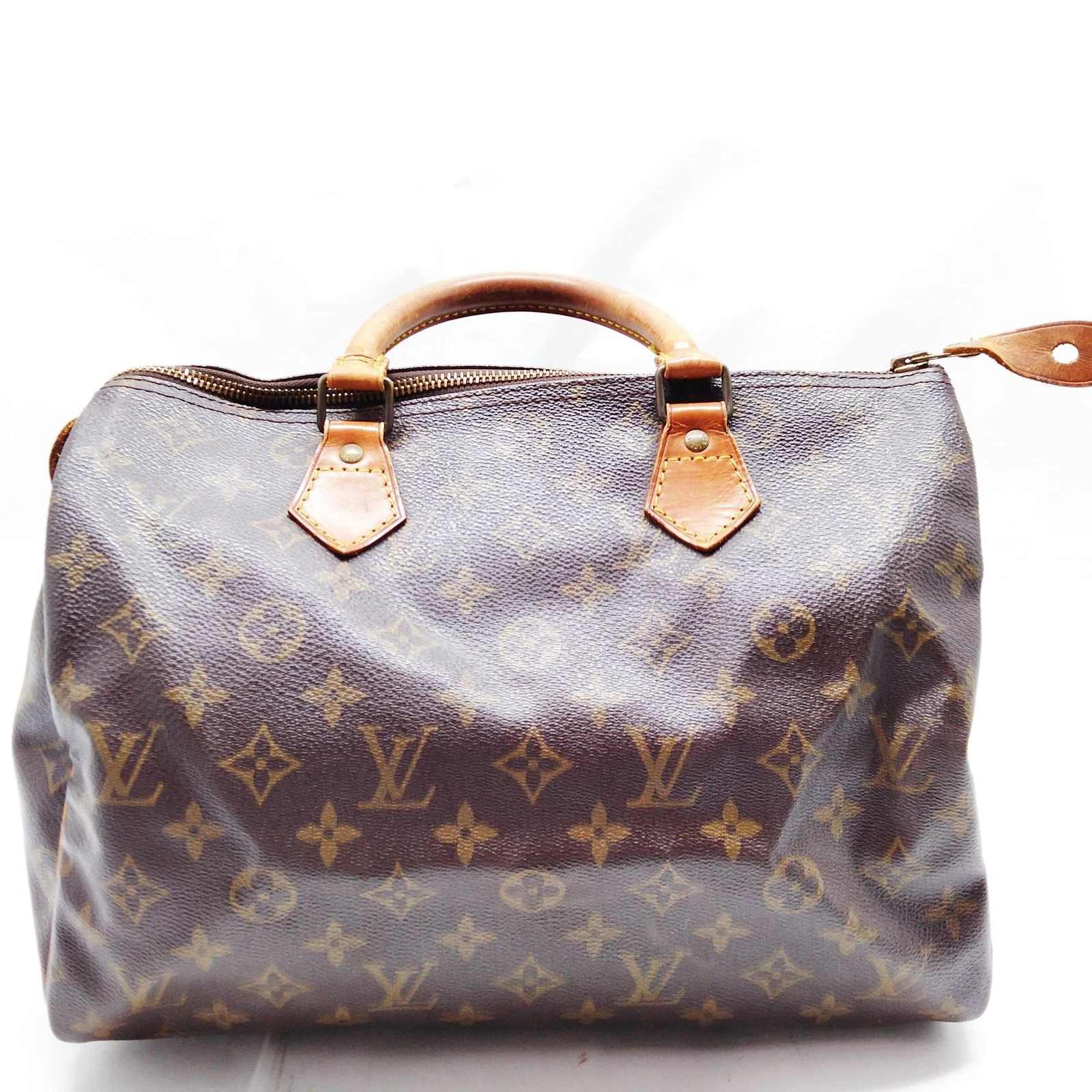 $1550 1990 Louis Vuitton Monogram Speedy 30 VI1900