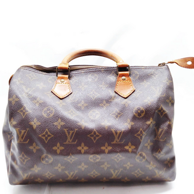 $1550 1990 Louis Vuitton Monogram Speedy 30 VI1900