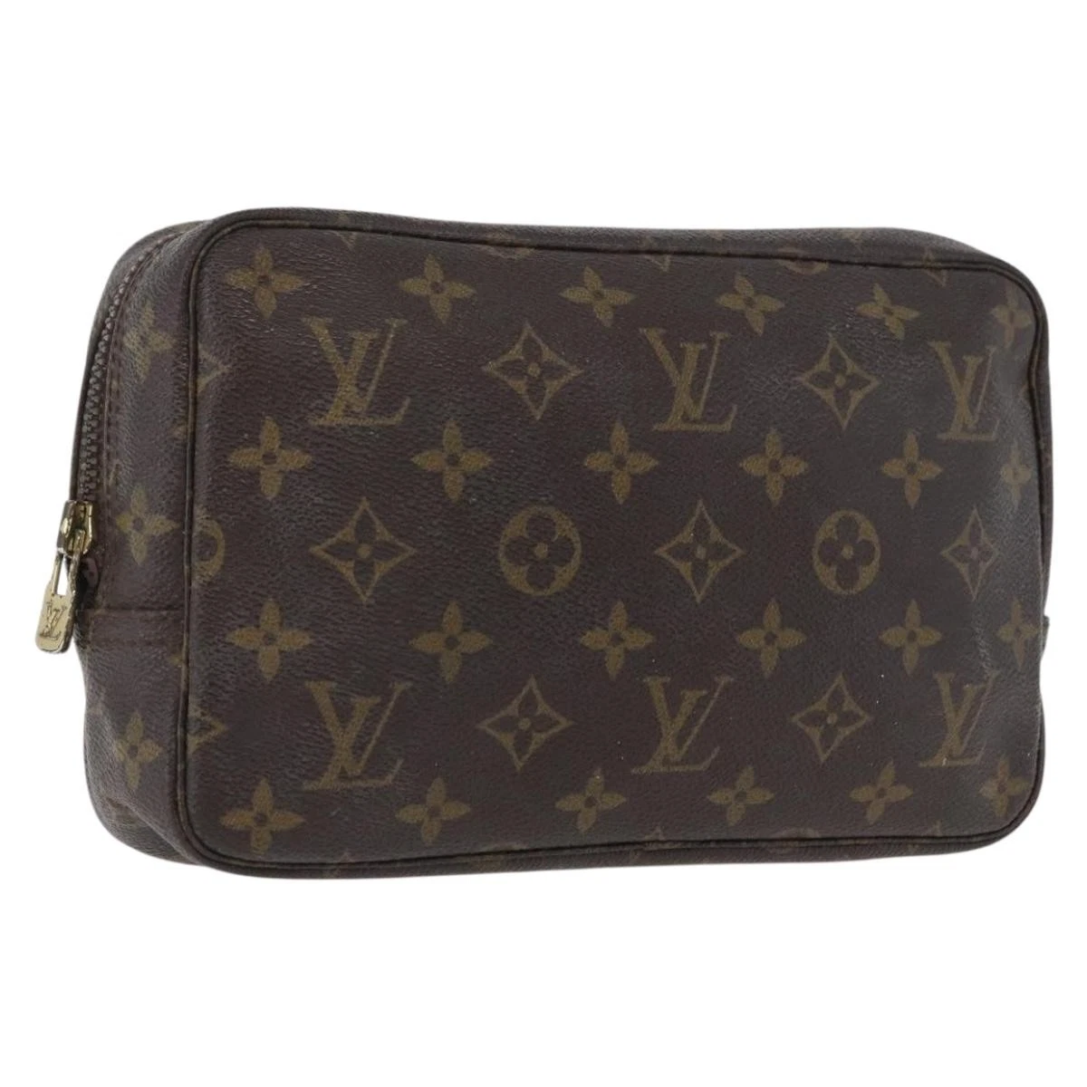 $600 LOUIS VUITTON Monogram Trousse Toilette 23 FRANCE VINTAGE