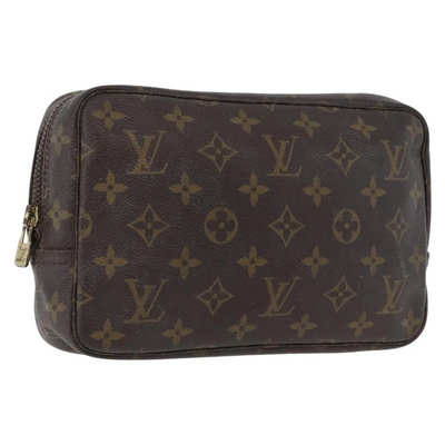 $600 LOUIS VUITTON Monogram Trousse Toilette 23 FRANCE VINTAGE