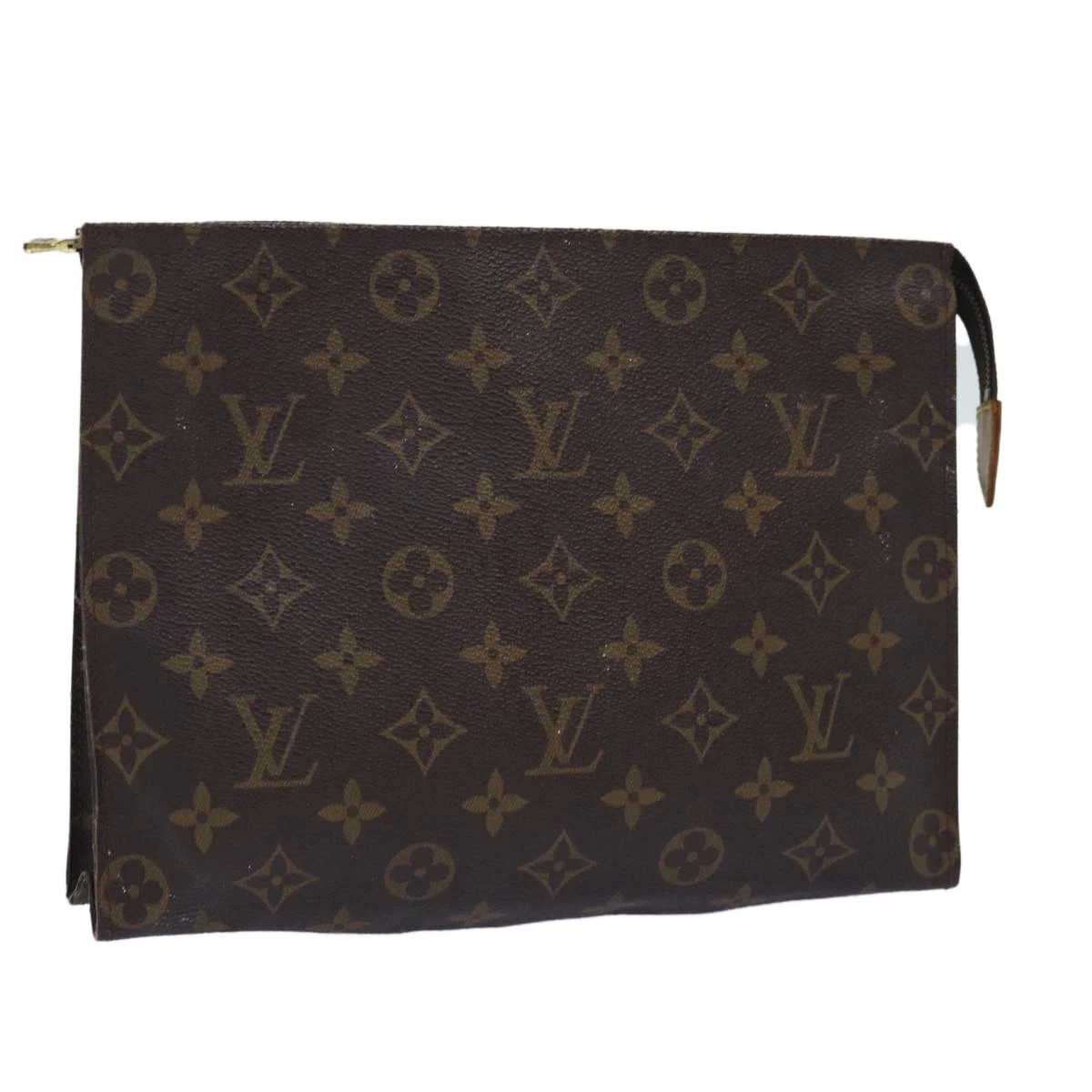 $760 1987 LOUIS VUITTON Monogram Toiletry Pouch 26 872AN