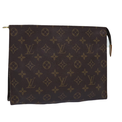 $760 1987 LOUIS VUITTON Monogram Toiletry Pouch 26 872AN