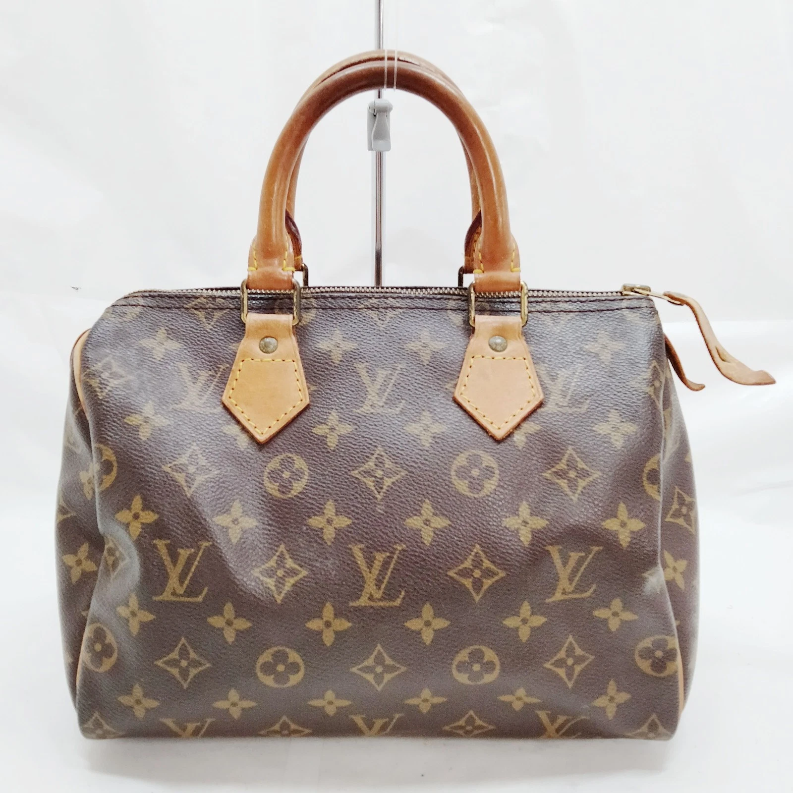 $1490 Louis Vuitton LV Hand Bag Speedy 25 Brown Monogram