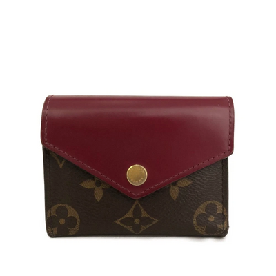 $535 2019 Louis Vuitton Monogram Zoe Wallet Fuchsia MI4189