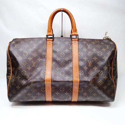 Louis Vuitton Keepall 45 Boston Bag Brown Monogram VI862