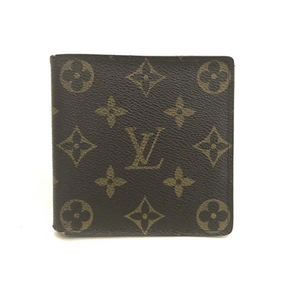 Louis Vuitton Monogram Portefeiulle Marco Bifold Wallet Brown CA0978