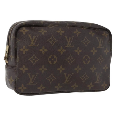 $600 1984 LOUIS VUITTON Monogram Trousse Toilette 23 Clutch Bag 884TH
