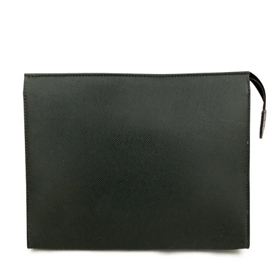 $1420 1995 Louis Vuitton Taiga Poche Toilette 26 Cosmetics Pouch Epicea TH1915