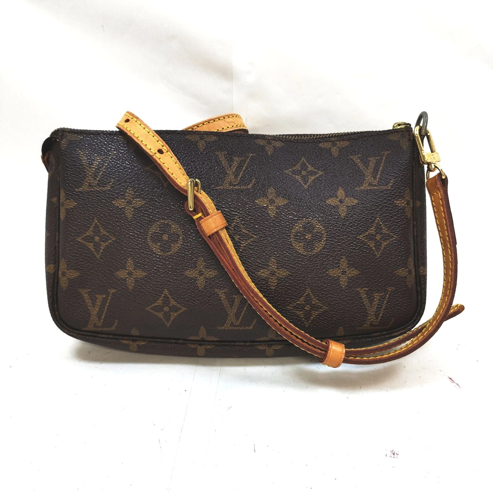 Louis Vuitton Pochette Accessoires Brown Monogram AR0999
