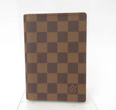 $400 1998 Louis Vuitton Damier Ebene Passport Cover MI0998