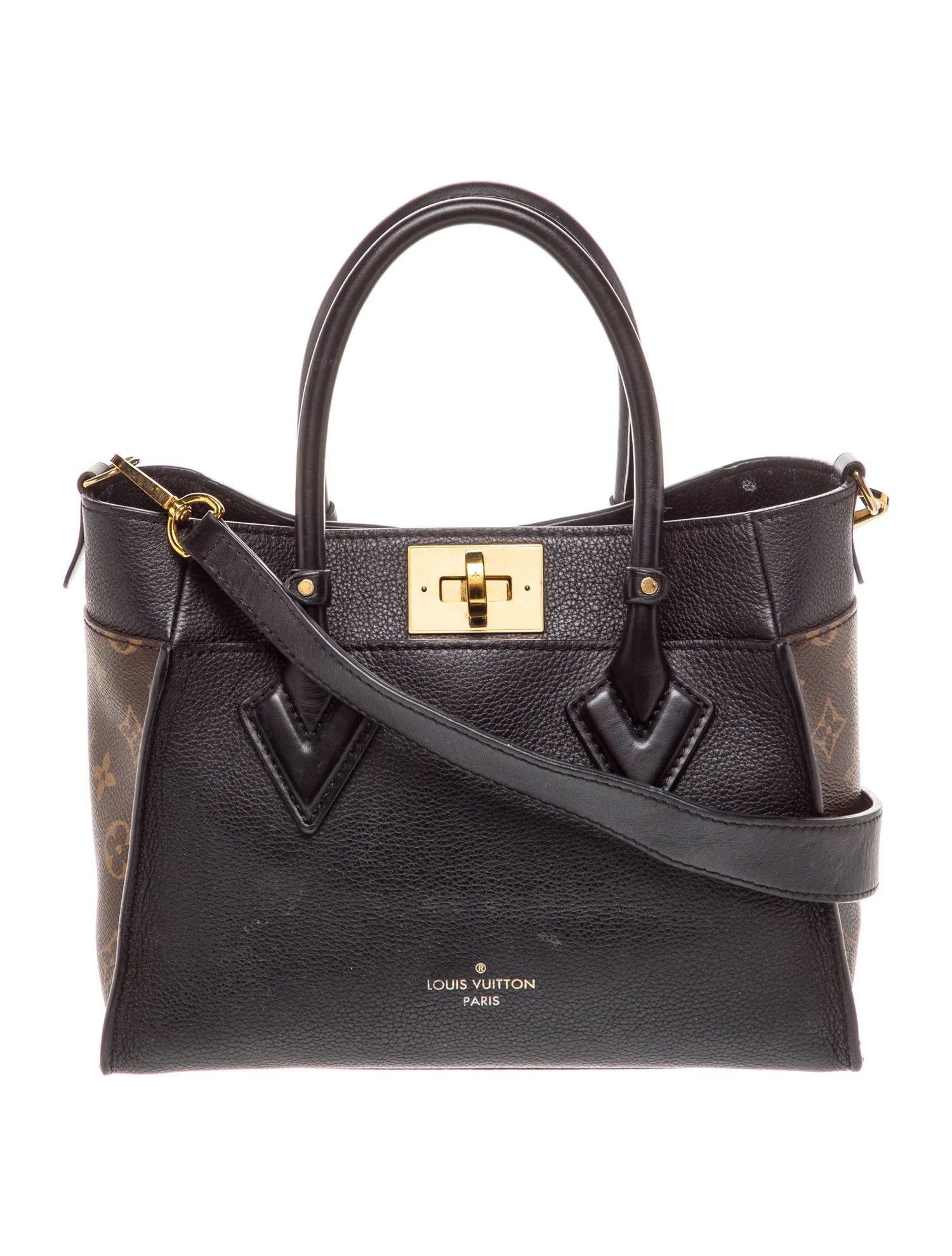 $4700 Louis Vuitton Monogram On My Side PM Shoulder Bag