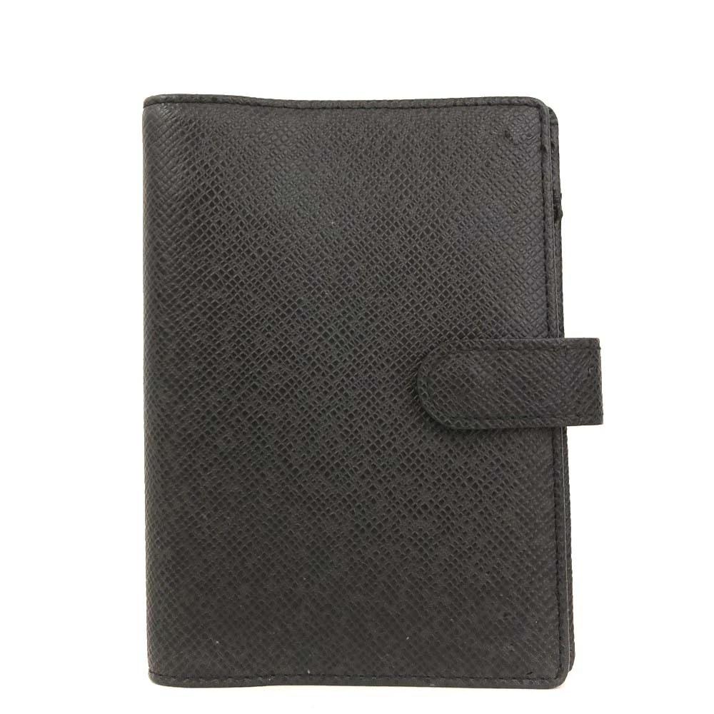 Louis Vuitton Taiga Agenda PM Leather Notebook Cover Ardoise CA0024