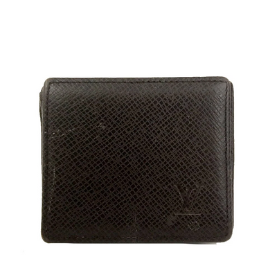 Louis Vuitton Taiga Porte Mannaie Boite Leather Coin Purse Wallet MI0928