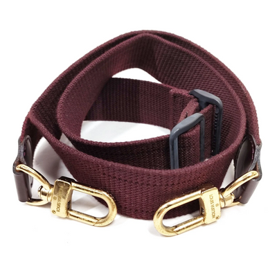 $600 Louis Vuitton LV Shoulder Strap Bordeaux Fabric 10019557