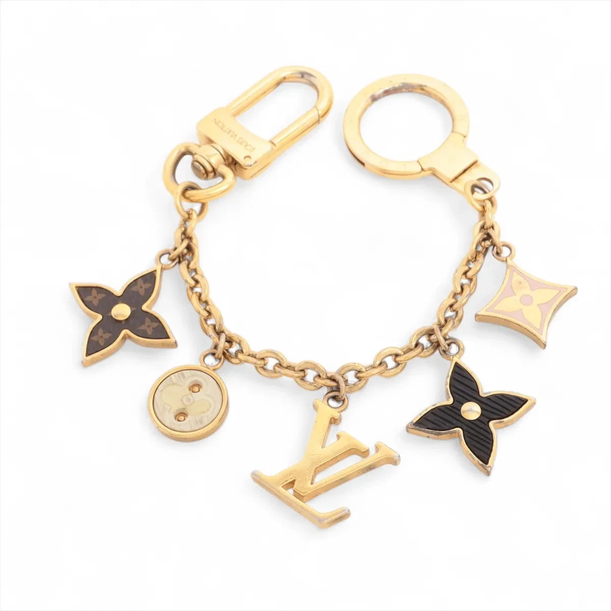 $675 2019 Louis Vuitton  Bijou sack Shennu Spring Str AK1119 Charm GP Gold