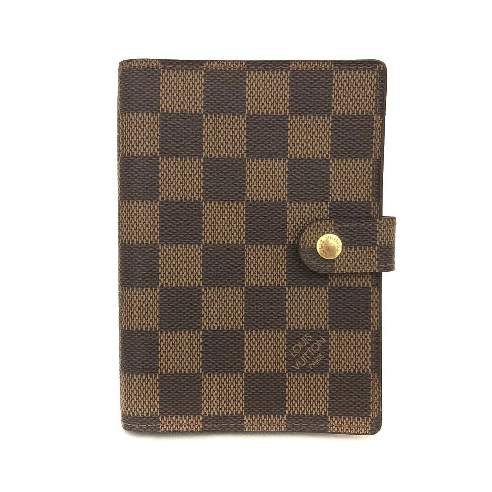 $505 1997 Louis Vuitton Damier Ebene Agenda Cover Small  CA0977